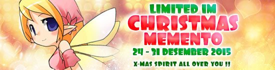 FiestaOnlineID's tweet photo. Limited IM Special Natal &amp; Tahun Baru telah tiba. Check it out, Jangan sampai terlewatkan...
https://t.co/R8hLwFdBBS https://t.co/vlynyeW6aq