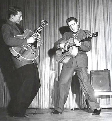 Happy 84th birthday to Elvis\ legendary guitar player, Scotty Moore, who was born today in 1931! 