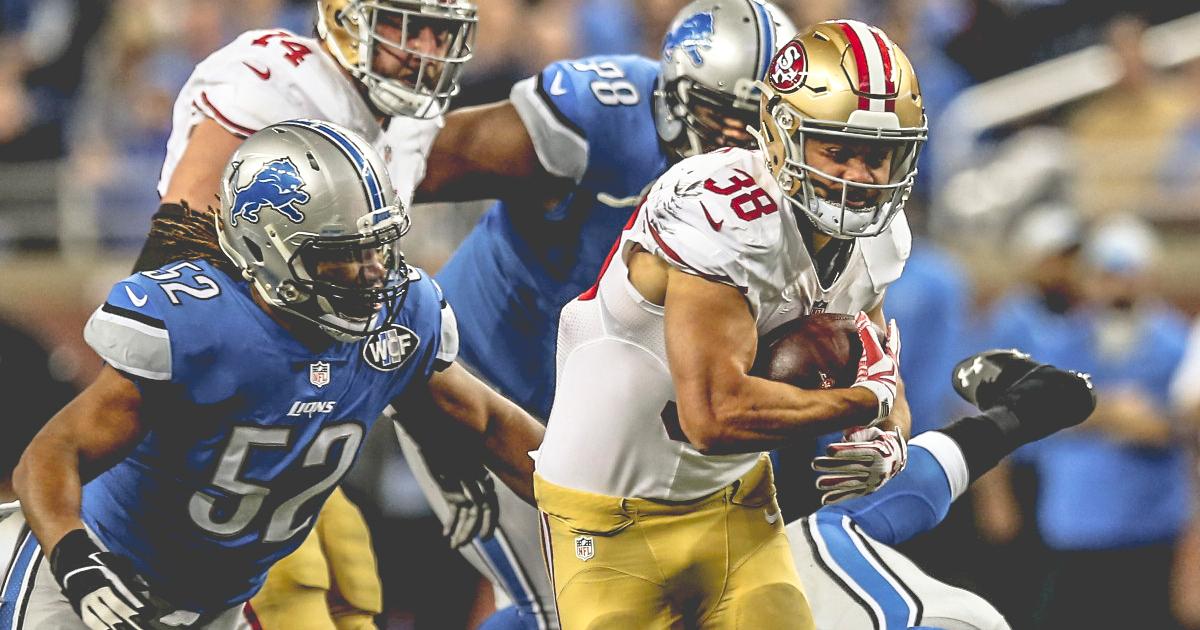 #49ers rookie RB <a href="/JarrydHayne/">jarryd hayne</a> was busy in his first career #NFL start.

49rs.co/fJ1ZpV