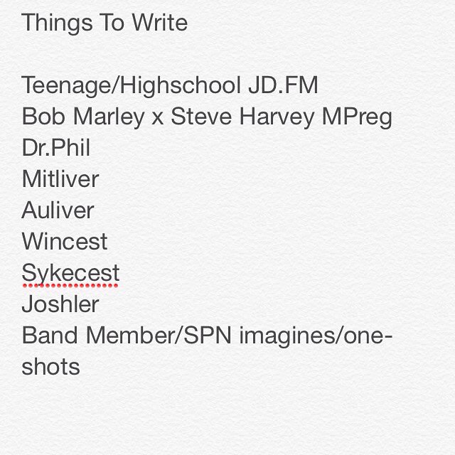 I'ma be writing the best stories guys