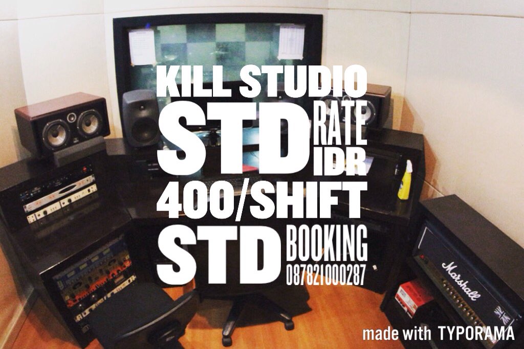 Kill Record Studio tweet media