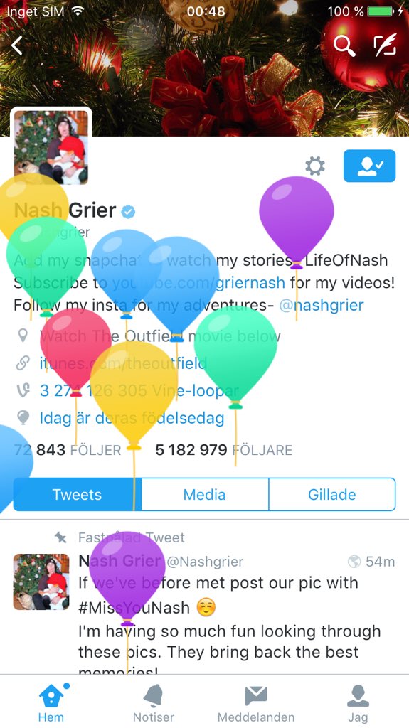   HAPPY BIRTHDAY TO THE WORLDS CUTEST, FUNNIEST AND BEST NASH GRIER!     