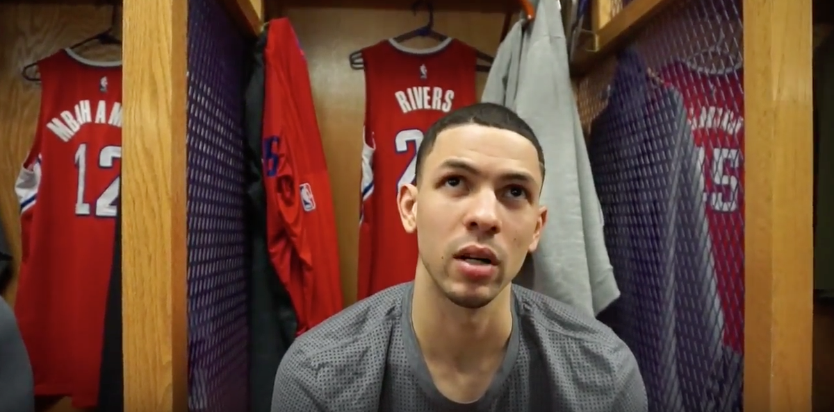 DeseretSports's tweet photo. Video: From Jazz fans to snowy mountains, here's the Clippers' favorite things about Utah | https://t.co/SRHyGTvk3N https://t.co/x3vviv67sb