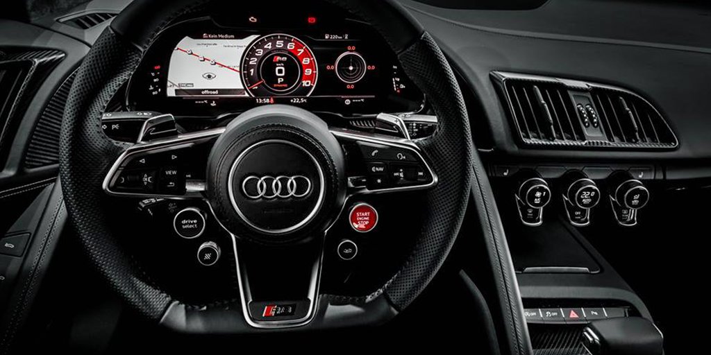 Your ambition will only get you this far. The #AudiR8 virtual cockpit will navigate the rest of the way.