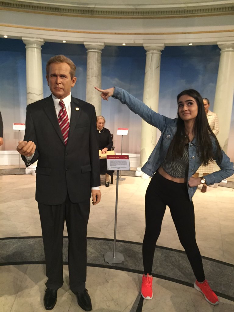 Not pointing fingers or anything but Bush did it