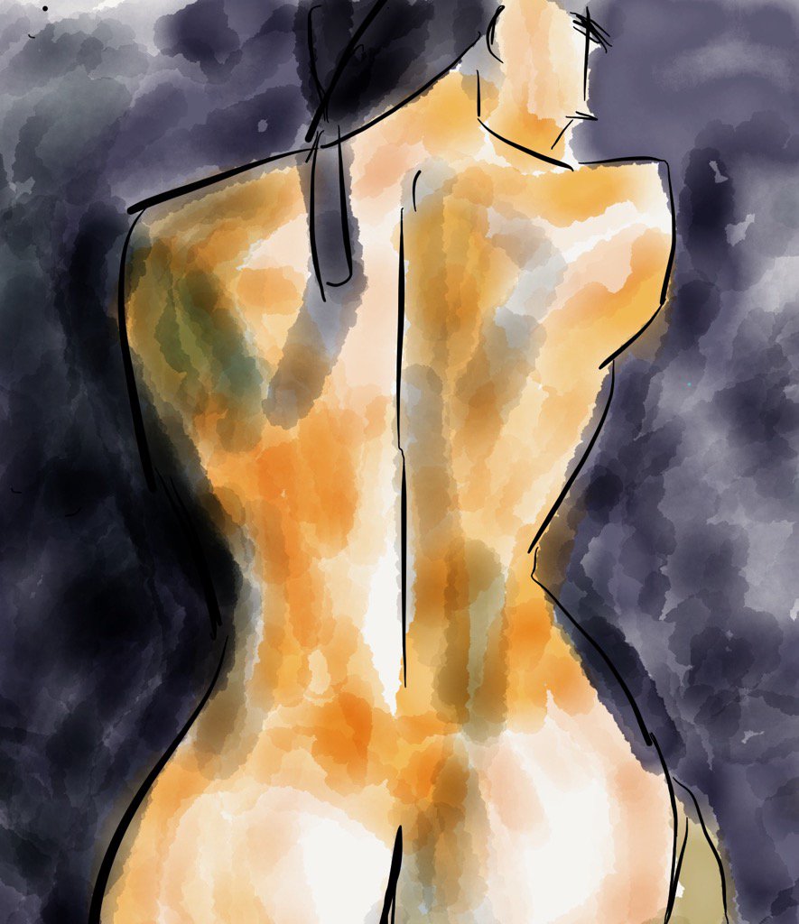 BluegumboArt's tweet photo. Untitled #draw365 #drawing #madewithpaper #figuredrawing #drawdecember https://t.co/VJb2Ma1QA8
