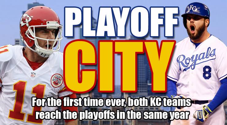 ItsCashCarter's tweet photo. Back to back.

#KansasCity #KCIsTheTown #PlayoffCity #Chiefs #Royals #ItsAKCThing https://t.co/1ZMiurCgOz