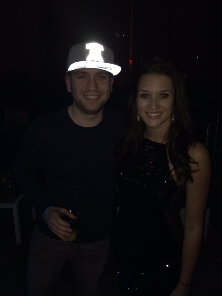 ImBrettKaz's tweet photo. Awesome meeting @jadelizroper last night at Harrah's @poolafterdark
#Bachelor #ShinyHat https://t.co/OCoZSzUP9k