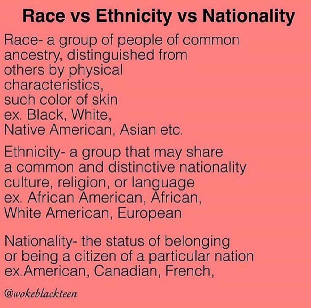 Mixed Girl Problems On Twitter Race Vs Ethnicity Vs Nationality