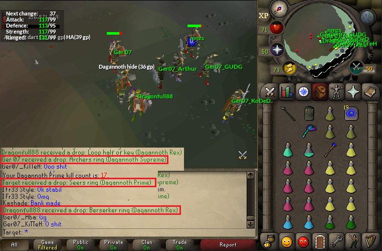 GhraziRapier's tweet photo. Fun DKs trip with the clan today 😊👌🏽 @ger07osrs @gerald_osrs #Ger07 #OSRS #DK #Dagannoth #Kings #Bossing #ClanEvent https://t.co/4Hd63uLjd3