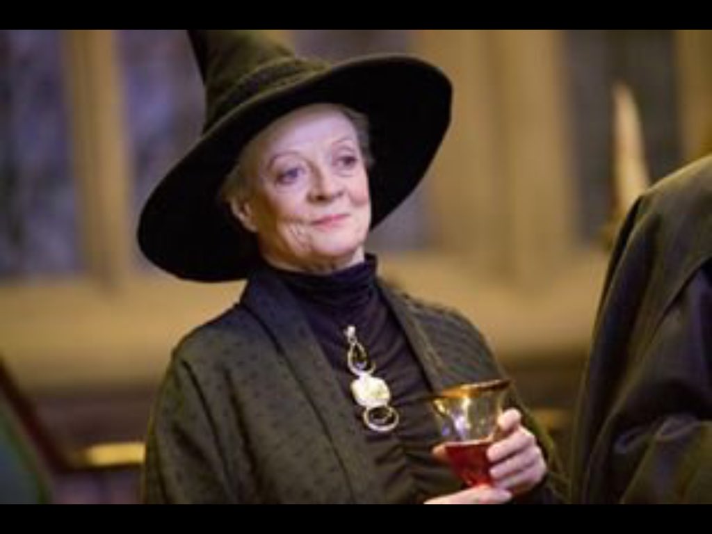 Happy birthday to the living legend Dame Maggie Smith, who played Prof McGonagall my fave teacher in Harry Potter. 