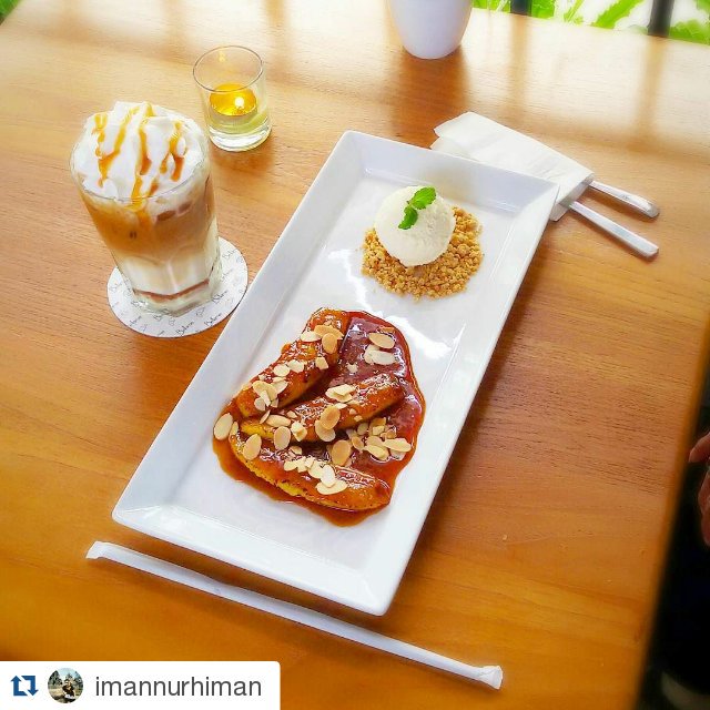 bellamie_b's tweet photo. Good afternoon bellamist, would you like to have our dessert? #bananaaugratin by @bellamie_b https://t.co/foCIRD1ABv