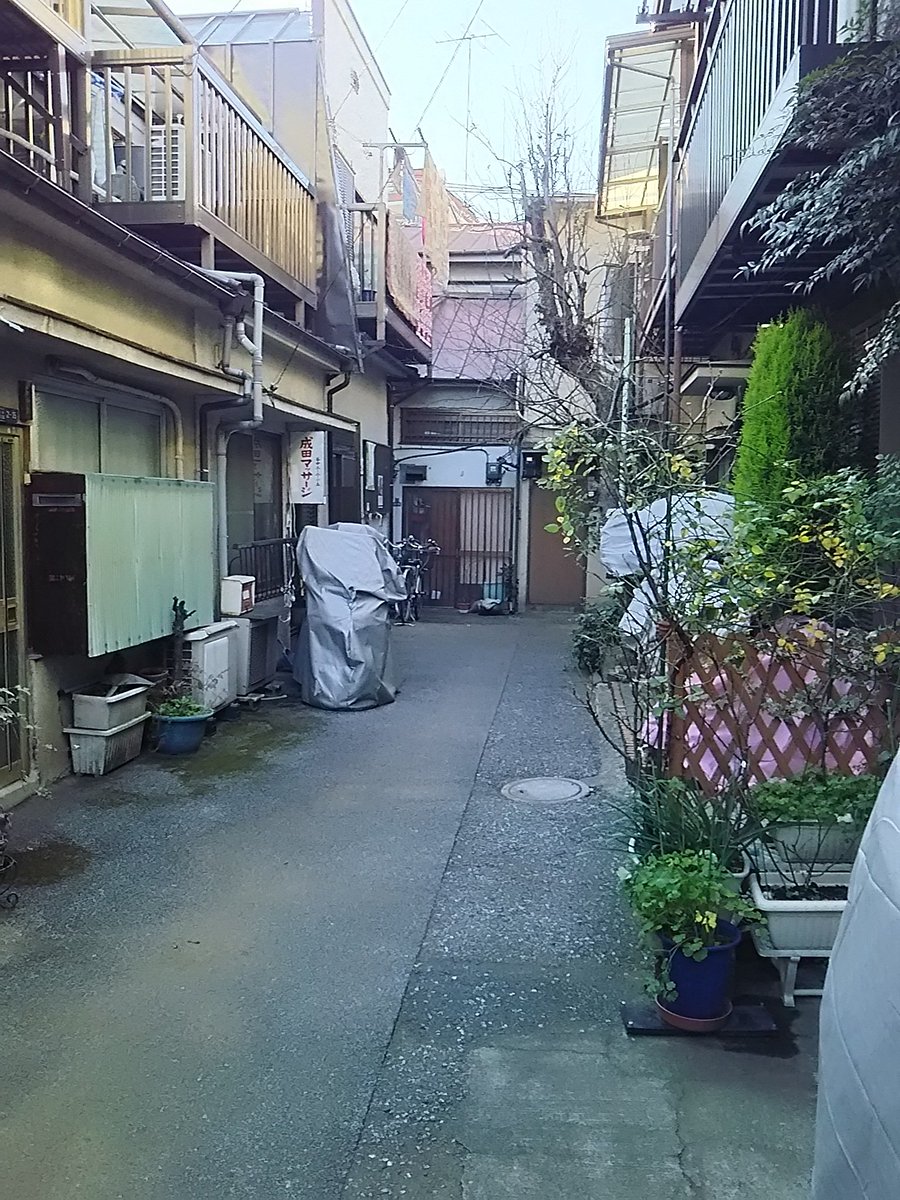 ひぞっこ Everpolytank 山咲香澄さんが 花屋 を開店する前に住んでいた家ですね こっちは谷中３丁目ですから 確かに千駄木からなら近いです