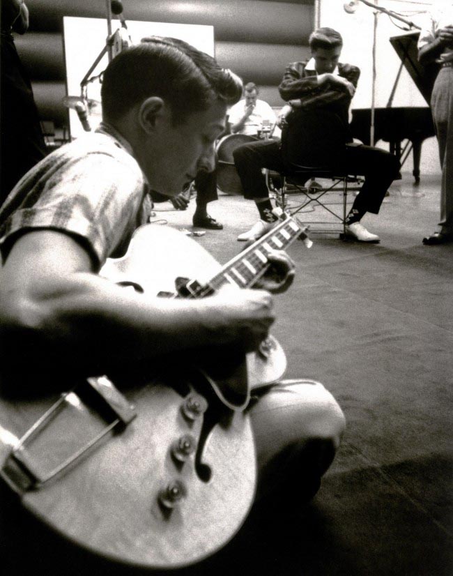 Happy 84th birthday to the man behind the King, Mr. Scotty Moore! The \"Guitar That Changed The World\" 