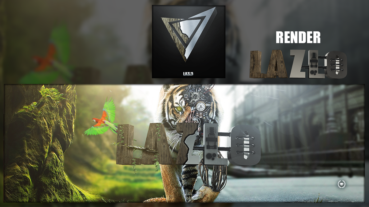 droppedtherodeo's tweet image. "TIGER" Revamp for @ValeLazlo 
RT's &amp;amp; Likes are sweet!!