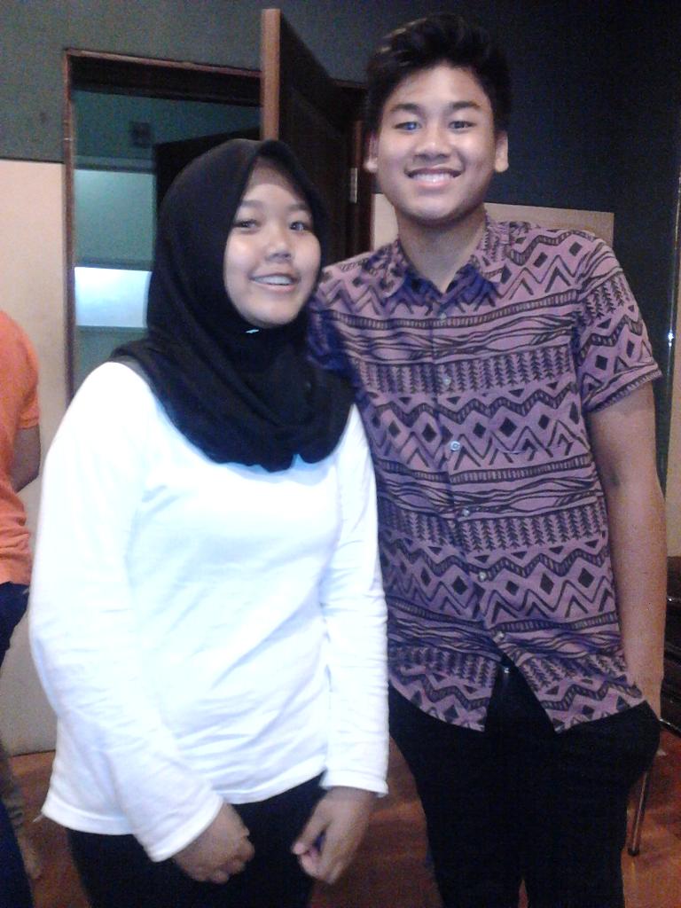 Bshapiiraa's tweet image. Halooooo fy. Salam kangen! He he @RaffyRockidzID