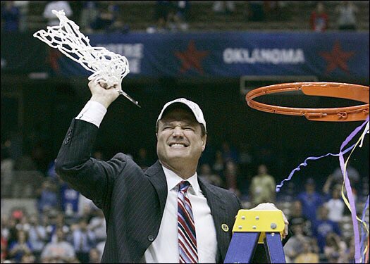 Happy birthday to the king of Kansas, Bill Self   
