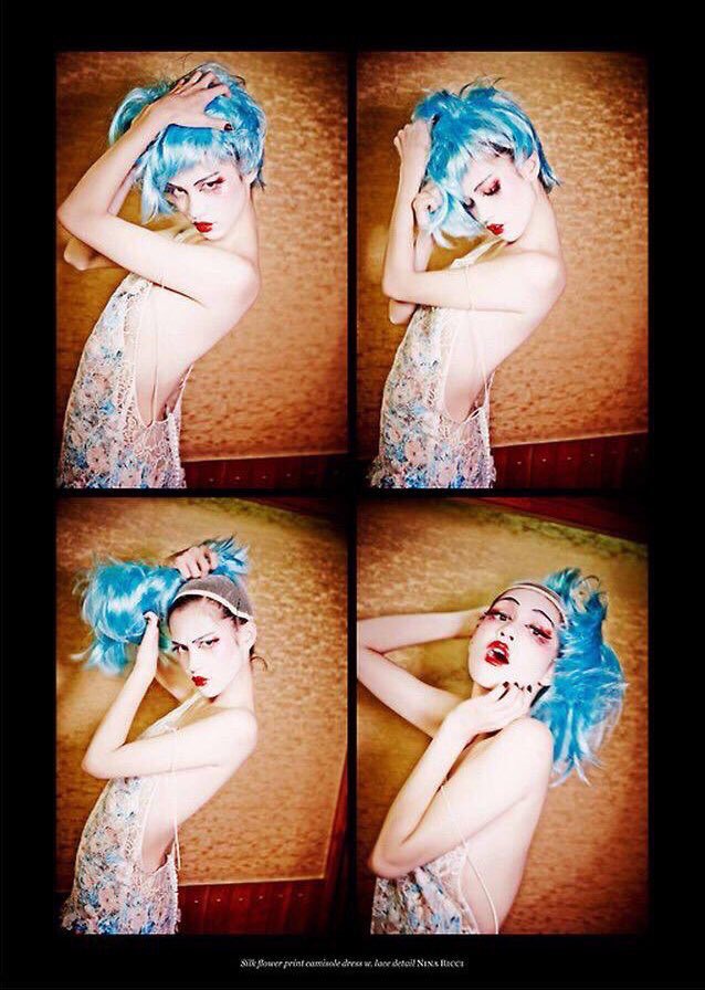 TeamMizuhara's tweet photo. A model must also be a chameleon. https://t.co/f1SVC6xBgW