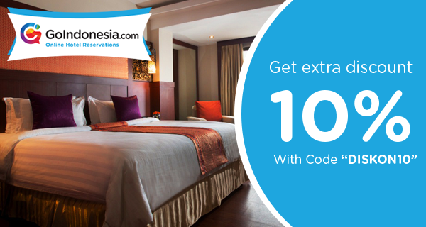 HANYA HARI INI! Dapatkan diskon tambahan 10% di semua hotel tanpa syarat dengan kode "DISKON10"