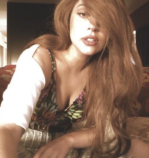 When you open your front camera but you're Lady Gaga so you still look good