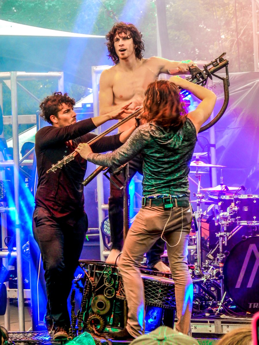 FromTheCrowd61's tweet photo. Band #NothingMore at #Rockfest #KansasCity 2015 #JonnyHawkins #DanielOliver #MarkVollelunga @nothingmorerock https://t.co/CM7DVodBpa