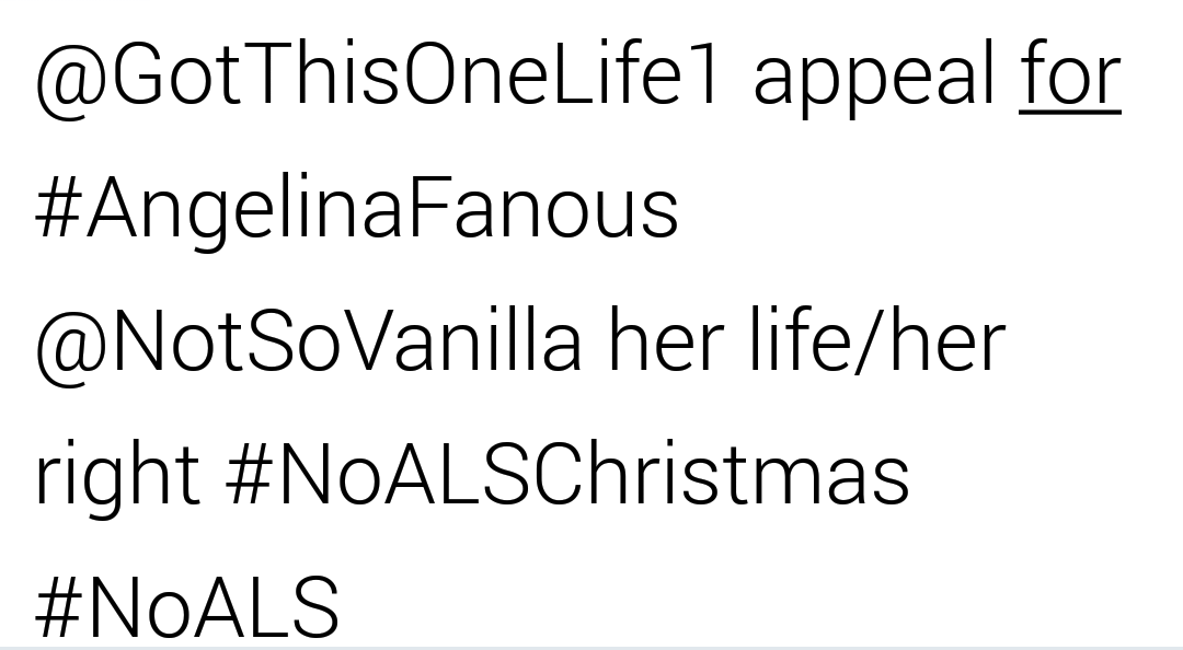 GotThisOneLife1's tweet photo. @NotSoVanilla  #EachOneLiftsOne #NoALSChristmas https://t.co/pvcoql3gFu.yours https://t.co/z5LICGTGFo https://t.co/PO0JiPOica