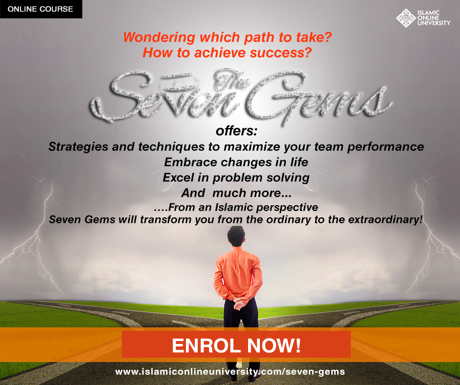 DrBilalPhilips's tweet photo. #7Gems: A Unique Course designed to touch on major aspects of your life.
Enroll now at https://t.co/Pk7DoSKSjI https://t.co/T2nHZzq0Sp