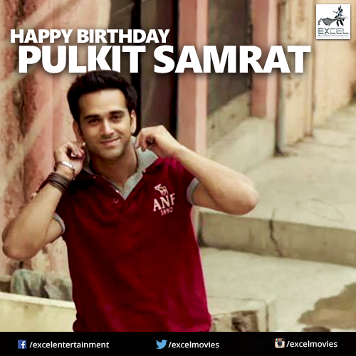 Wishing the man hunk Pulkit Samrat a very happy birthday. Leave your wishes in the comment section below. 