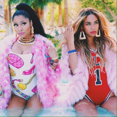 onikaflores's tweet image. which song is better? 👀

RT - Nicki &amp;amp; Beyoncé "Feeling Myself"
FAV - Iggy &amp;amp; Britney "Pretty Girls"