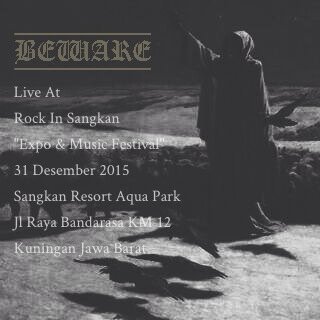 BewareCrust's tweet photo. Change your new year with pleasure ways, just getting crowd in the moshpit. Yeaa let's turn on flame!#RockInSangkan https://t.co/uZ57PgfS8e