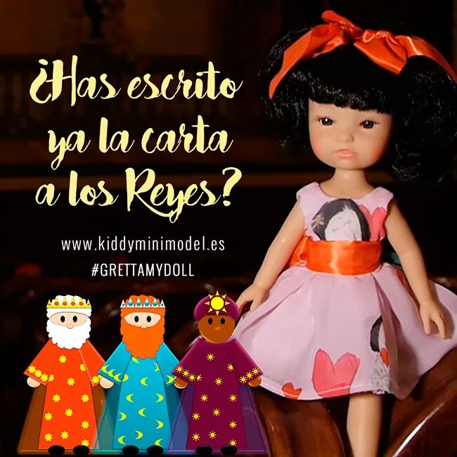 KiddyMiniModel's tweet image. #Sorteo #Grettamydoll en grettamydoll.com #kiddyminimodel 👑👑👑 tu regalo ideal de Reyes!