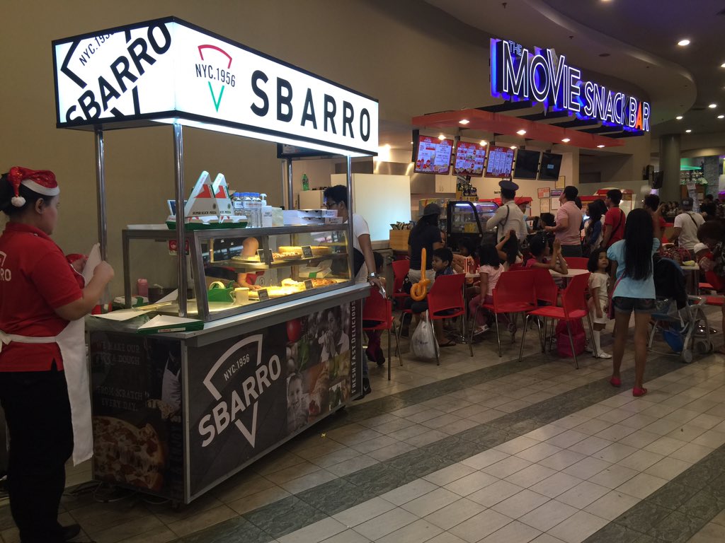 Sbarro_PH's tweet photo. Grab a slice of pizza on your way to the cinemas! https://t.co/x0QTguU3L5