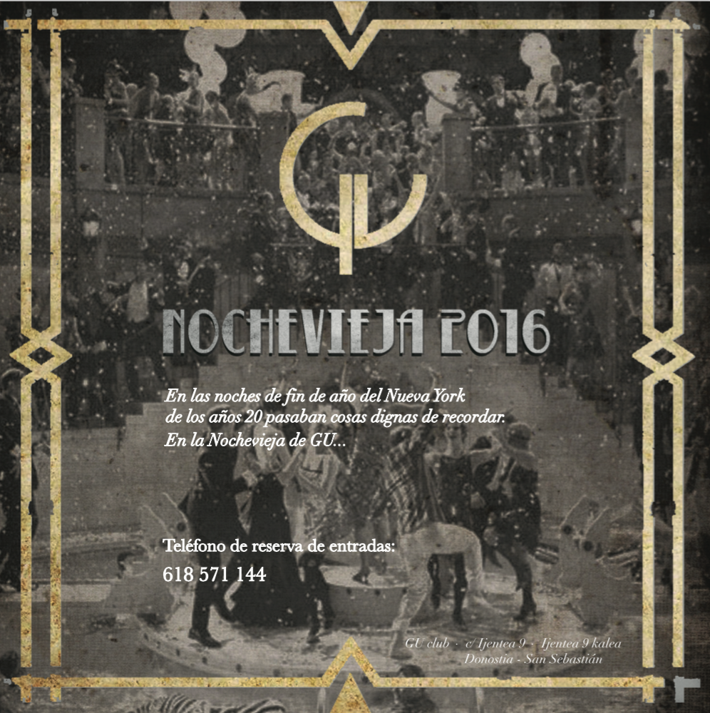 Que viene, que viene... #Nochevieja #Fiesta #2016 #clubbing #donosti #party #kultura #club en <a href="/gusansebastian/">GU San Sebastián</a> Ready?