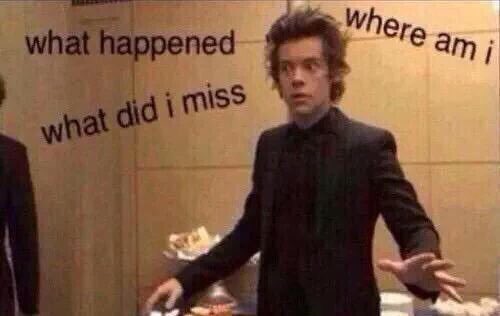 dimplesx_harry's tweet photo. 95% of the trends that happen over the break will have the fandom like.😂🙌🏼
#OhNoHarrysHair https://t.co/Iyu2DcuDNX