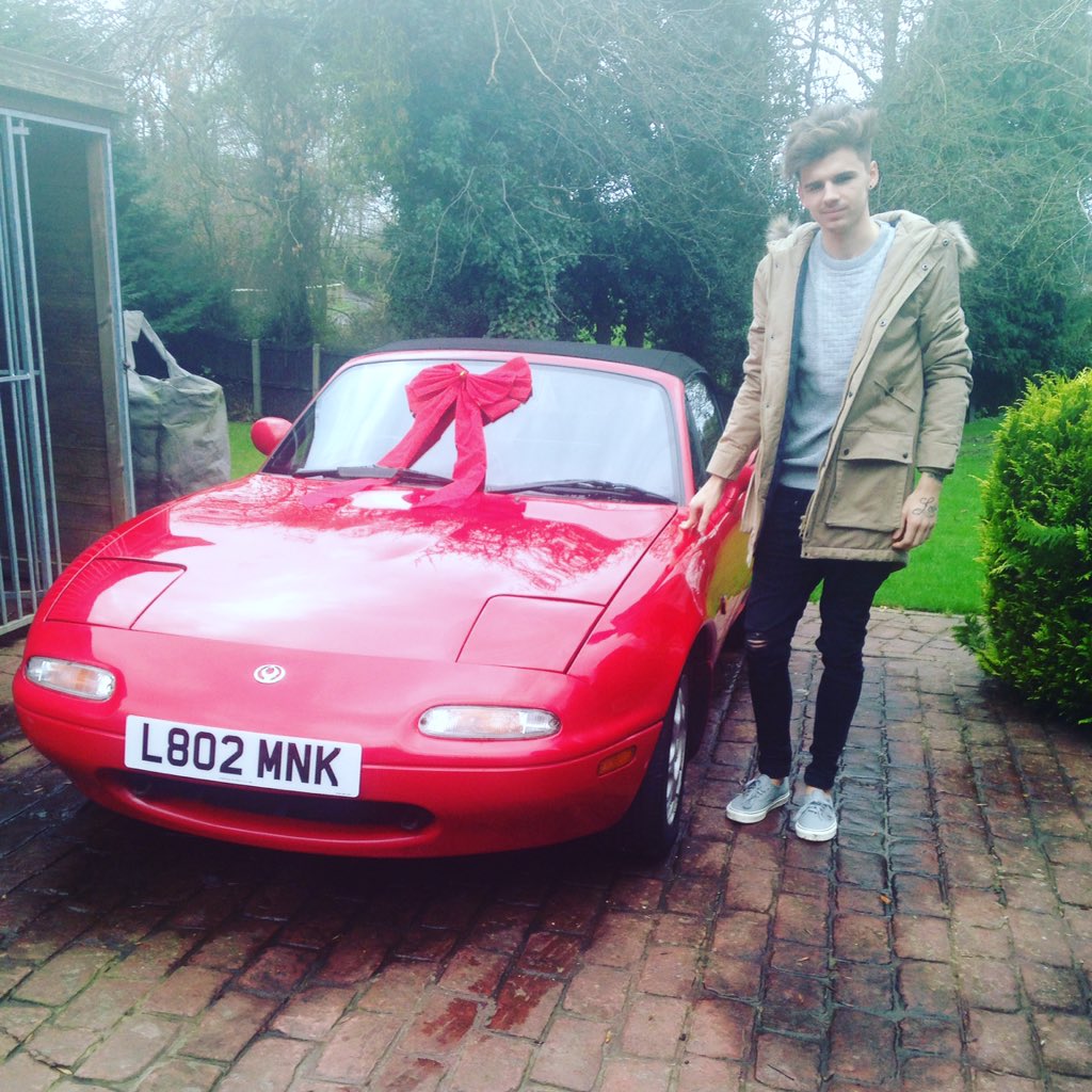 The new project car 😝 thanks to the misses!👌🏽😘