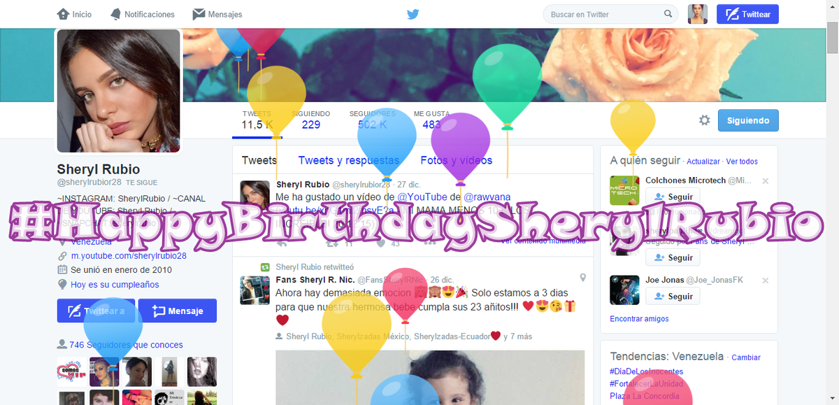 SherylZads's tweet photo. Twitter tú muy bien ! #HappyBirthdaySherylRubio https://t.co/GnaFfNkRaG