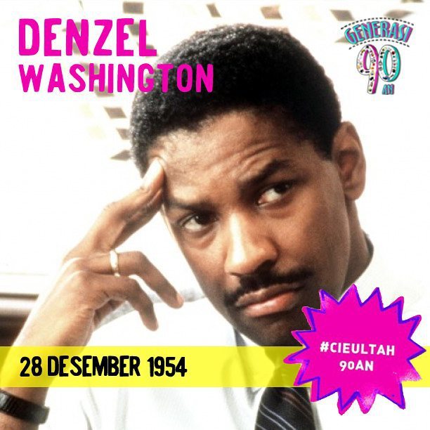 Happy birthday om yang aktingnya always keren, om Denzel Washington. 