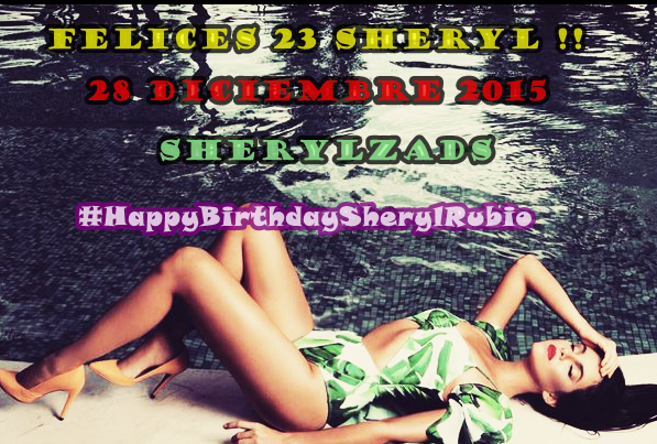 SherylZads's tweet photo. #HappyBirthdaySherylRubio https://t.co/1h74uPJ0q5