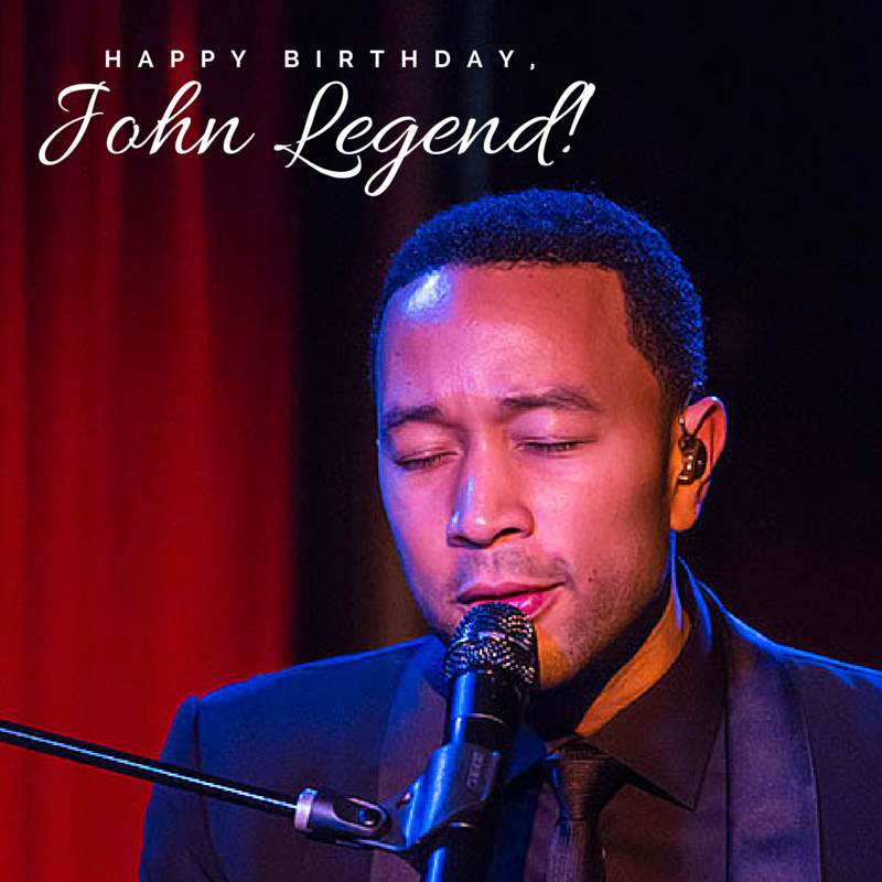 Happy birthday, John Legend!

What\s your favorite song from him? 
