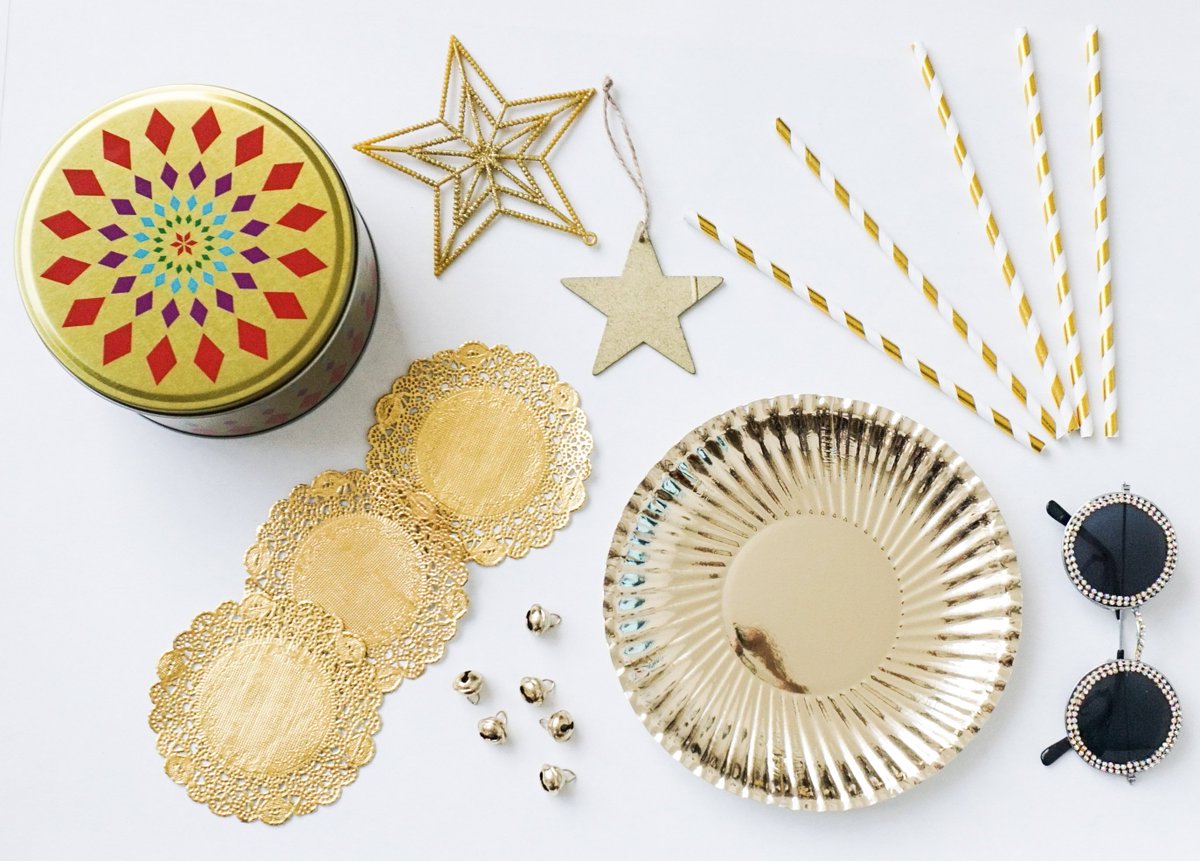 Inspiration du jour : une touche de doré pour finir l'année en beauté ? #tigerparty #tigerfun #tigernye #tigerfrance