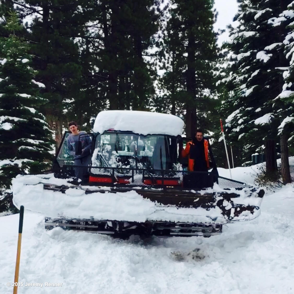 Jeremy Renner on Twitter "Snowcat to the rescue deeppowder 