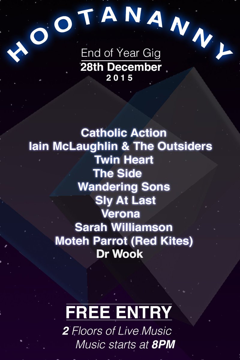 For all our Invernesian followers - Moteh's playing a set at Hootenannies tonight! Come on down!