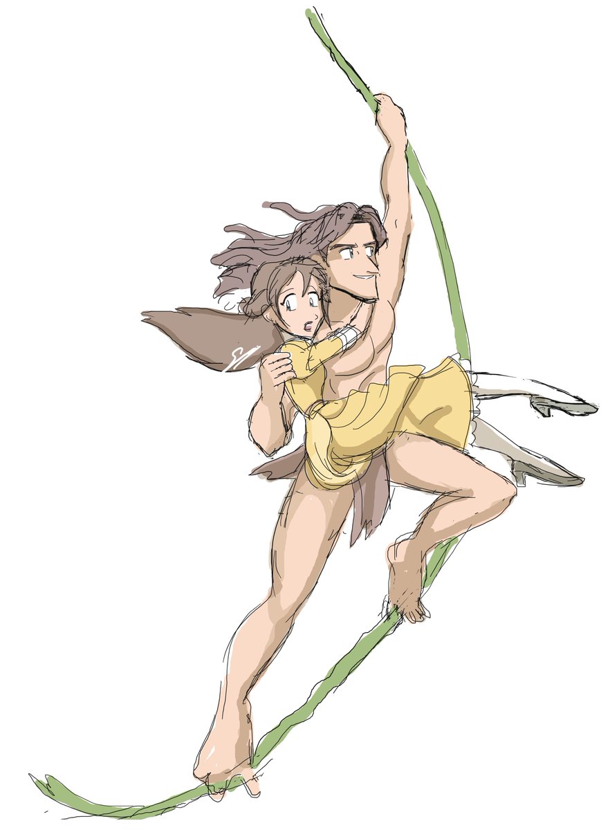 Sandika Rakhim On Twitter Quick Drawing Tarzan And Jane From Disney Tarzan Https T Co Lm8mc6wias A new series in which i mix 2 disney princesses into 1 this is a mix of ariel and elsa since sinulog festival is fast approaching (3rd sunday of january) i decided to draw jane's traditional outfit inspired by one of the street dancer's. sandika rakhim on twitter quick