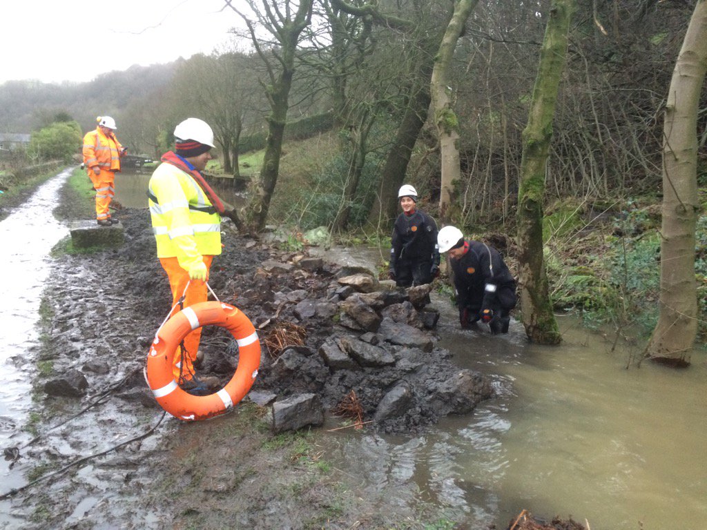 Work starts to clear massive landslide near Todmorden Calendar ITV News