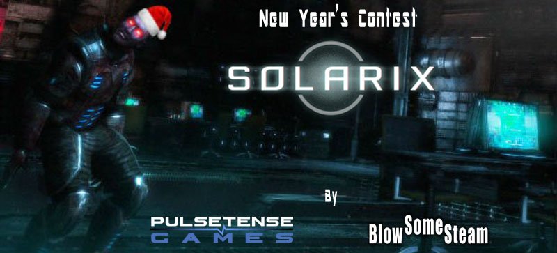 BlowSomeSteam's tweet photo. New Year’s #contest with @PulsetenseGames get the chance to win 1 out of 10 #Solarix copies! https://t.co/aMRItG8h1S https://t.co/e6eJ5NW8fR