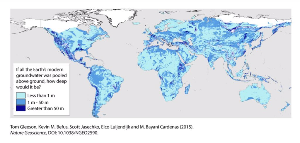 UNICEFwater's tweet image. Ever wondered what the earth's supply of groundwater looks like? 💧🌍💧  bit.ly/22uwyCl #wateris