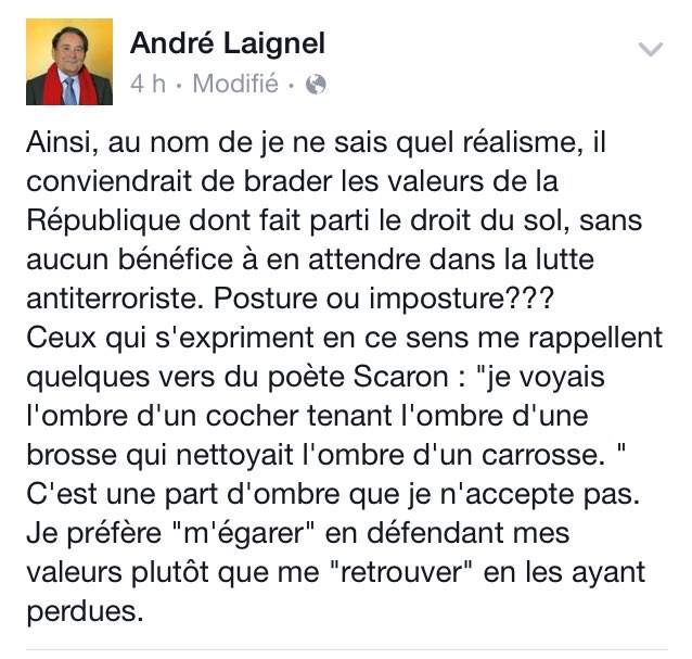 A proposer la #déchéance, ils n'entraîneront que leur #chute. #PourMoiCestNon