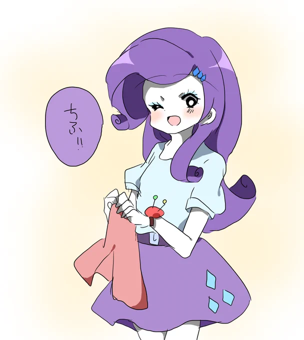 @Chiu_666_#りぷしてくれた人の嫁キャラを描いてその人の名前を呼ばせる
ラリティ～ 