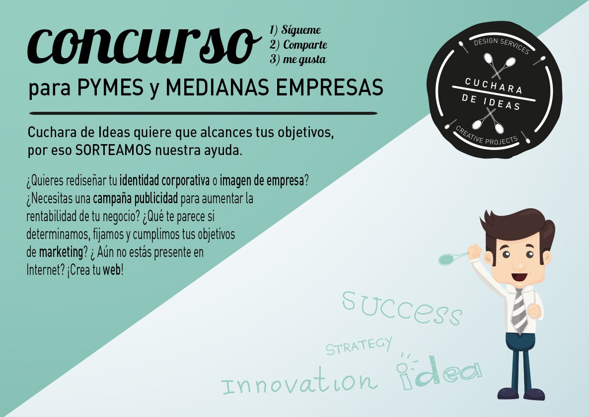 cucharadeideas's tweet photo. ¿Aún no has participado en el nuevo SORTEO de @cucharadeideas ? PARTICIPA a través de  https://t.co/gZXs1c1MVT https://t.co/EGLIjKhGCD