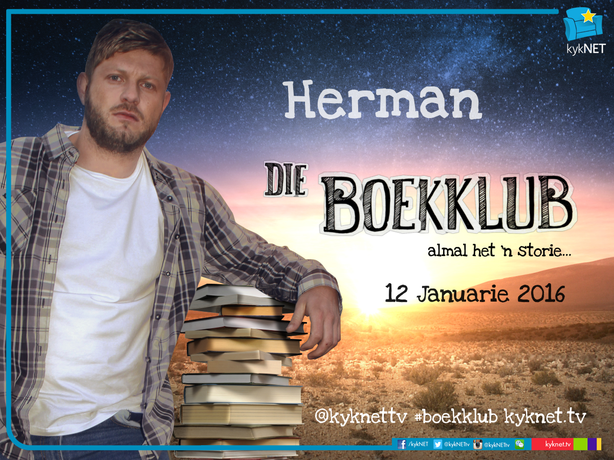 Ons het met <a href="/Arno_Marais/">Arno Marais</a> gesels oor sy rol in #DieBoekklub. Kyk hier: bit.ly/1JDX28S
